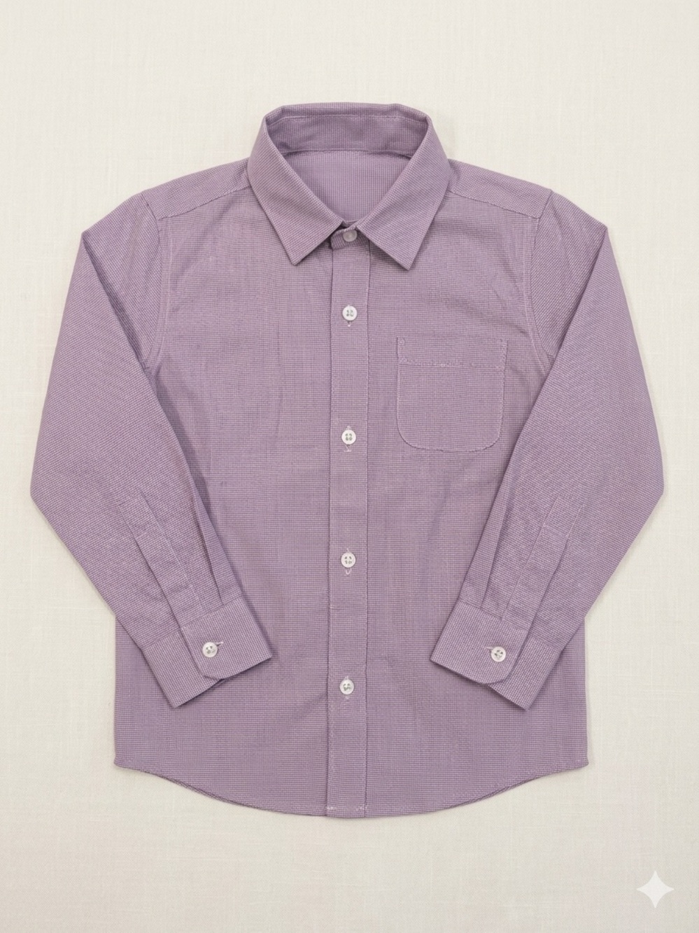 Appaman Lavender Micro-Textured Button-Down Shirt